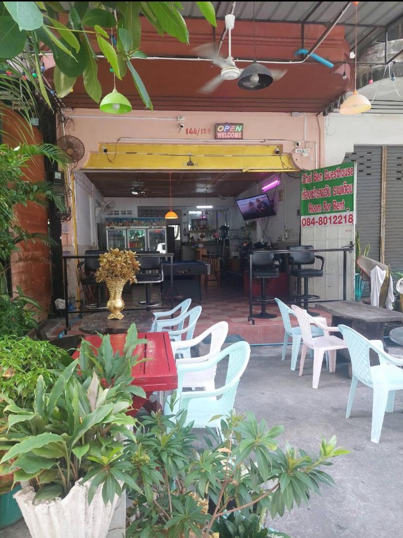 Pluemchai Guesthouse Jomtien Exterior foto
